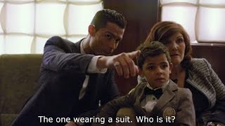 Als der SOHN von Cristiano Ronaldo auf Lionel Messi TRAF passierte DAS [upl. by Shepherd]