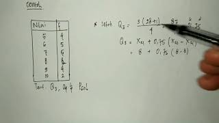STATISTIKA  Ukuran Letak Data Kuartil Desil dan Persentil Data Tunggal [upl. by Nicoli]