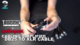 Connect Easier AudioQuest DB25 to XLR cable [upl. by Nagol]