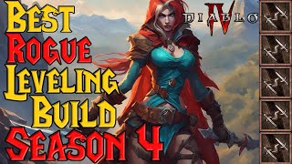 The BEST Rogue Leveling Build Season 4 Diablo 4 [upl. by Eudora268]