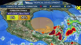 Tropical depression could form in Gulf of Mexico next week [upl. by Ahrat]