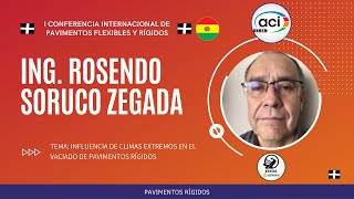 ICIPFR  Ing Rosendo Soruco Zegada  Pavimento Rígido  ACI [upl. by Linis]