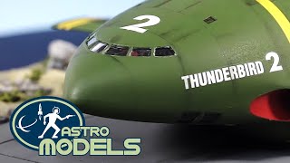 Thunderbird 2  Astro Models Premium Edition Prebuilt amp Painted Aoshima Model  1350 Scale [upl. by Siward]