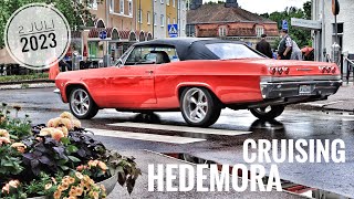 Cruising Hedemora 2 juli 2023 [upl. by Bulley]