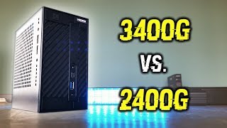 Ryzen 2400G Vs 3400G ON Desk Mini A300  Catch 22 [upl. by Dimitris]