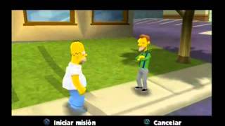 Los Simpsons Hit amp Run  Parte 1  Español [upl. by Assirek47]