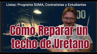 COMO REPARAR UN SELLADO DE POLIURETANO  William Ortíz Rosario [upl. by Staford]