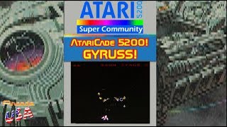 AtariCade 5200 GYRUSS [upl. by Ydnes]