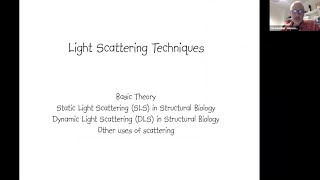 Light Scattering Techniques  Chris Johnson [upl. by Sibie]