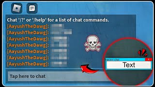 FE  Hacker Chat GUI Script  Send Mysterious Messages 👽🔥  Roblox Scripts 2024 [upl. by Ahsikcin299]