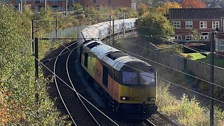 A few freights at York nrmDoncaster amp Chesterfield 231024 [upl. by Chaves]