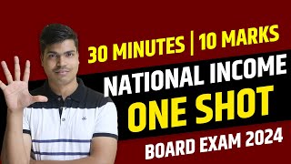 National income  One shot revision with all formula and Theory Class 12 Economics Board exam 2024 [upl. by Ellenaj]