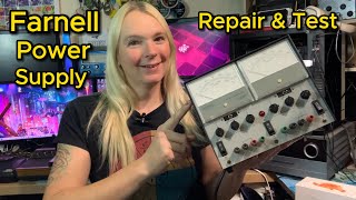 Farnell L30BT Power Supply Repair amp Testing [upl. by Kihtrak]