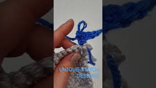 HOW TO ADD RIBBING TO ANY CROCHET PROJECT NOW ON UNIQUE STITCH DESIGNS YOUTUBE CHANNEL [upl. by Allanson]