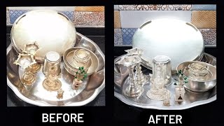 Silver Dip 1Minute Cleaner  Silver Cleaning At Home Easily  Sonujuhis kitchen0770 [upl. by Kcoj216]