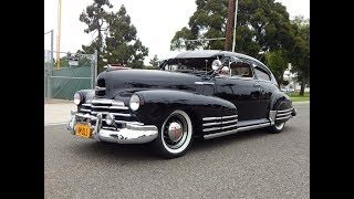 1947 Chevrolet Fleetline 2dr Aero Sedan Slick Well Optioned Sorry Sold [upl. by Arda]