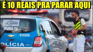 ME FINGI DE FLANELINHA E COBREI ESTACIONAMENTO DA POLICIA  TBT DO LEIGO 1 [upl. by Einwahr]