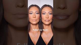 Fuller Lip Hack makeuphacks makeuptipsandtricks fullerlips makeupforbeginners lipcombo [upl. by Bronnie450]