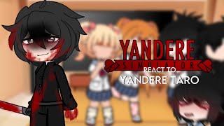 OLD yandere simulator reacts to ayano and yandere taro — yandere taro au — gacha — ayano x taro [upl. by Freedman799]