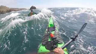 Pointe du Raz Rough Water Sea Kayaking [upl. by Ennazus]