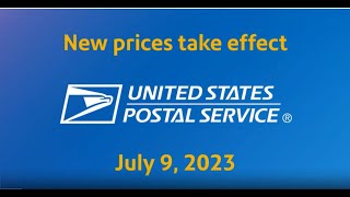 USPS Rate Change Highlights – July 9 2023 [upl. by Arica]