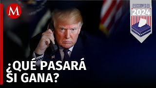 ¿Qué consecuencias podría tener el triunfo electoral de Donald Trump [upl. by Anerehs]