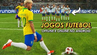 OS 20 Melhores Jogos De Futebol Para Android 2024 [upl. by Anyar]