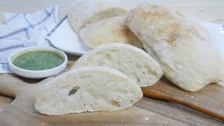 쫀득하고 담백한빵 치아바타만들기비가치아바타ciabatta biga ciabatta 그녀의베이킹그녀의요리 [upl. by Lenrad]