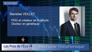 Interview de Stanislas Veillet  PDG de Biophytis [upl. by Anoynek58]