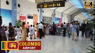 walking tour Bandaranaike International Airport  Colombo Sri Lanka [upl. by Nyrrat]