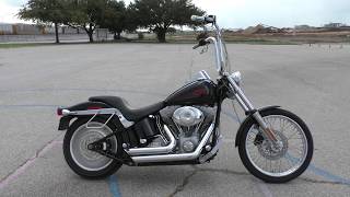 074609  2004 Harley Davidson Softail Standard FXSTI  Used motorcycles for sale [upl. by Ieluuk]