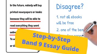 cambridge writing task 2 band 9 sample Essay  do you agree or disagree [upl. by Nived]