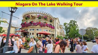 Niagara on the Lake Walking Tour The Most Beautiful City in Niagara Region [upl. by Medorra]