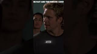 quotDude I Almost Had Youquot  The Fast and The Furious 2001 FastAndFurious PaulWalker VinDiesel [upl. by Belvia]