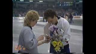 Veronica IJsgala 1988  intro  500 m Jansen  Ykema interview [upl. by Burd]