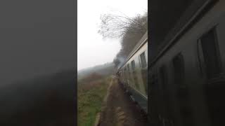 A Hoover Depature Class 50 50015 Valiant departs Irwell Vale on the ELR class50 valiant elr [upl. by Bloch329]