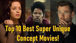 Top 10 Best Super Unique Concept Movies  Vol 1   Best MindTwist Movies with UnusualConcept [upl. by Lyrrad]