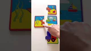 Let’s Match Puzzles for Kids and Toddlers puzzle kidslearning educational learningthroughplay [upl. by Raual]