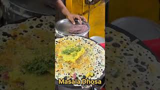 Hard working boy selling Masala Dhosa  Indian Streetfood streetfood kolkatastreetfoods [upl. by Micaela]