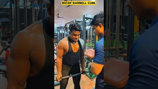 BICEP BARBELL CURL कैसे लगाए EASY DO A FITNESS ZONE easydoafitnesszone bicepbarbellcurl [upl. by Halludba]