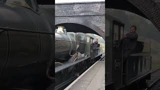 7828 quotodney manorquot leaving rothley 51024 steamtrain trainspotting gcr heritage [upl. by Nnylav]