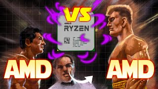 Que CPU es mas Potente  AMD Ryzen 9 5950X  5900XT  5900X  Ryzen 7 5800X3D  5800X  5700X [upl. by Ennaira]