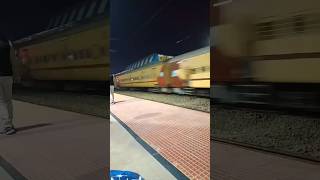 Express Train Passing in Pundooah station expresstrain train railway travel shortvideo shorts [upl. by Iror]