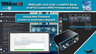 MSFS  SPADneXt  v0915   miniFCU Setup [upl. by Russel]