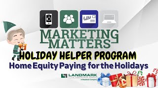 🎁 Holiday Helper Program Unlocking Equity for Holiday Expenses 💸 [upl. by Fredela]