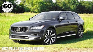 2024 Volvo V90 Cross Country Review  The RARE Wagon from Sweden [upl. by Marrin]