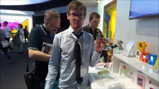 IFA 2013 Vi skriver ut bilder i fickformat [upl. by Ddarb720]