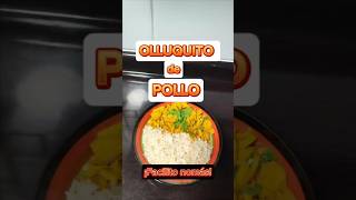 OLLUQUITO CON POLLO FacilitoNomas olluquitoconpollo Perú comidaperuana recetasdecomida [upl. by Naihtsirc]