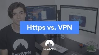 HTTPS vs VPN what’s the difference  NordVPN [upl. by Enyalaj]