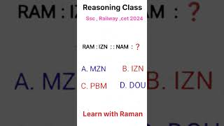 Reasoning class cet2024 adda247 reasoning adda247 rwa ldc sscgd2024 [upl. by Essex]